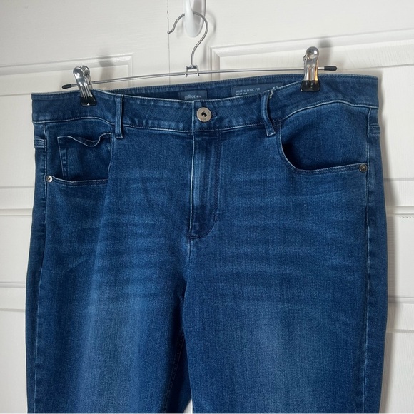 J Jill Authentic Fit Bootcut Denim Jeans Size 12 - Picture 3 of 4
